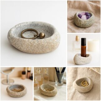Small Natural Stone Jewelry Dish
